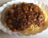 懐かしい給食のソフト麺をカレーパスタで作り方5写真