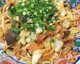 スタミナUP！カサ増し！豚キムチ焼うどん作り方5写真
