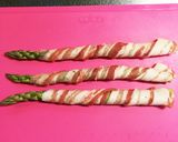 鶏つくねとアスパラの肉巻き作り方17写真