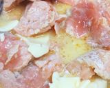 絶品♡レンジで簡単♡鮭ボナーラ丼☆*+作り方5写真