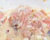 絶品♡レンジで簡単♡鮭ボナーラ丼☆*+作り方6写真