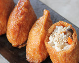 味付き油揚げで簡単　炊き込みご飯作り方6写真