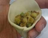 皮から手作りサモサ(インド風揚げ餃子)作り方9写真