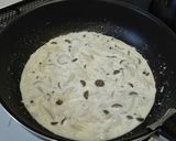 絶品！味噌が隠し味のクリームパスタ風蕎麦作り方2写真