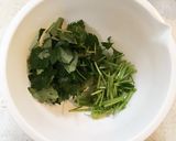 簡単♪たこ*塩昆布*三つ葉のトースト作り方2写真