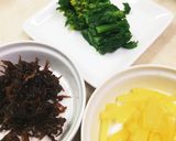 春の味 いかなごのくぎ煮のご飯ケーキ作り方1写真