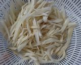 大根とごぼうと油揚げの煮物作り方2写真