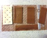 トロっと生チョコ⋆フルーツ寒天クラッカー作り方3写真