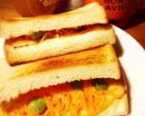 胡麻マヨ人参サラダ♡サンド作り方10写真