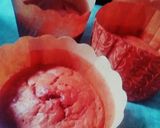 チョコバナナケーキ少しいちご風味作り方9写真