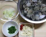 あさりで簡単ボンゴレパスタ　⏰約２０分作り方1写真