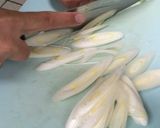 シャキシャキれんこんと銀杏のピザ作り方4写真