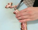 シャキシャキれんこんと銀杏のピザ作り方6写真