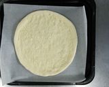 シャキシャキれんこんと銀杏のピザ作り方7写真