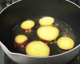 さつま芋と赤貝缶の煮物作り方2写真