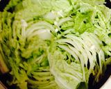 白菜たっぷり〜♪白菜と豆腐のカレースープ作り方1写真