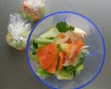 冷凍ストック野菜玉で簡単スムージー。作り方1写真