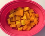 離乳食 かぼちゃとほうれん草の卵焼き☆作り方1写真