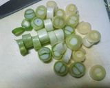 鶏皮とネギの生姜焼き風煮作り方2写真
