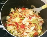 お野菜たっぷりキャベツで簡単トマト煮作り方6写真
