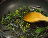 紅菜苔と言えばやっぱり中華炒め!作り方3写真