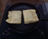 バナ納豆揚げ包み焼き バナナと納豆コラボ作り方5写真