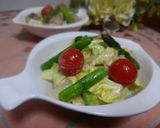 春キャベツと新たまねぎの鶏のミルク煮作り方16写真