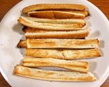 生チョコサンドのリッチパン耳スティック作り方1写真
