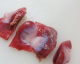 簡単に砂肝の焼き鳥♪作り方1写真