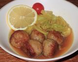 キャベツと玉ねぎのカレー味ふわふわ肉団子作り方15写真