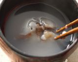 塩味饅頭de簡単☆お汁粉作り方3写真