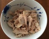 鶏肉とアスパラのハニーマスタード和え作り方1写真