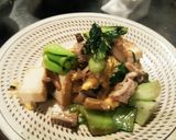 鶏肉、チンゲン菜、エリンギの中華卵炒め作り方4写真