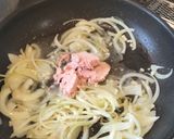 お昼に😊ツナとケチャップのそうめん炒め作り方4写真