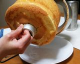 シフォンケーキがするっと型から抜ける方法作り方4写真