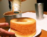 シフォンケーキがするっと型から抜ける方法作り方11写真