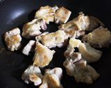 安くてヘルシーピリ辛親子煮。作り方4写真