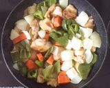 揚げない 鶏肉de酢豚作り方9写真