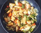 揚げない 鶏肉de酢豚作り方11写真