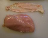妊娠中 簡単☆柔らか！鶏むね肉の照り焼き作り方3写真