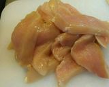 妊娠中 簡単☆柔らか！鶏むね肉の照り焼き作り方4写真