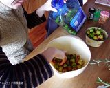 果実酒を作ろう　クラブアップルとウォッカ作り方3写真