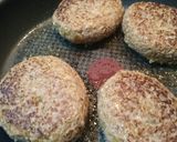 大皿でチーズオンハンバーグ作り方2写真