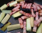 茄子とピーマンのバジル炒め作り方1写真