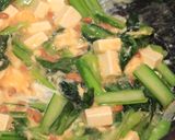 とろ〜り★納豆チーズの小松菜炒め作り方7写真