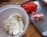 イタリア人のカッテージチーズサラダ作り方2写真