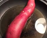 簡単美味♪ さつまいもとたくあんのサラダ作り方4写真