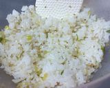 ねぎ塩にんにくのオイルおにぎり作り方2写真