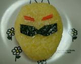 キャラ弁 ジュウオウジャー ライオン作り方3写真