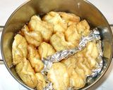 卵・油揚・ひき肉の巾着♪油揚げの巾着煮る作り方12写真